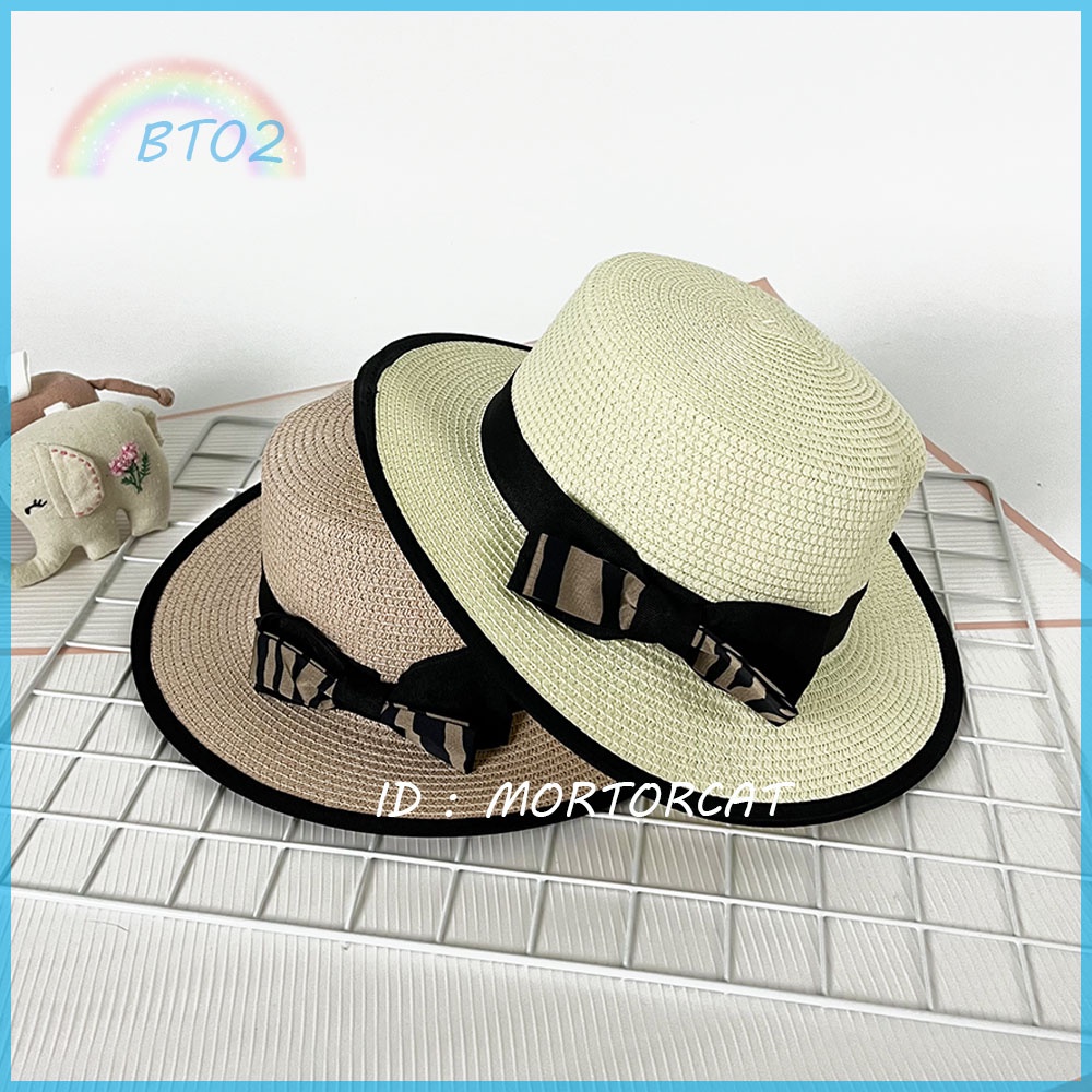 หมวกกันแดก-หมวกโบสเตอร์-boater-hats-สินค้าคุณภาพดีรูปถ่ายของร้านจริง-ตรงปก-ส่งจากเชรียงรายทุกวัน-shipping-from-thailand