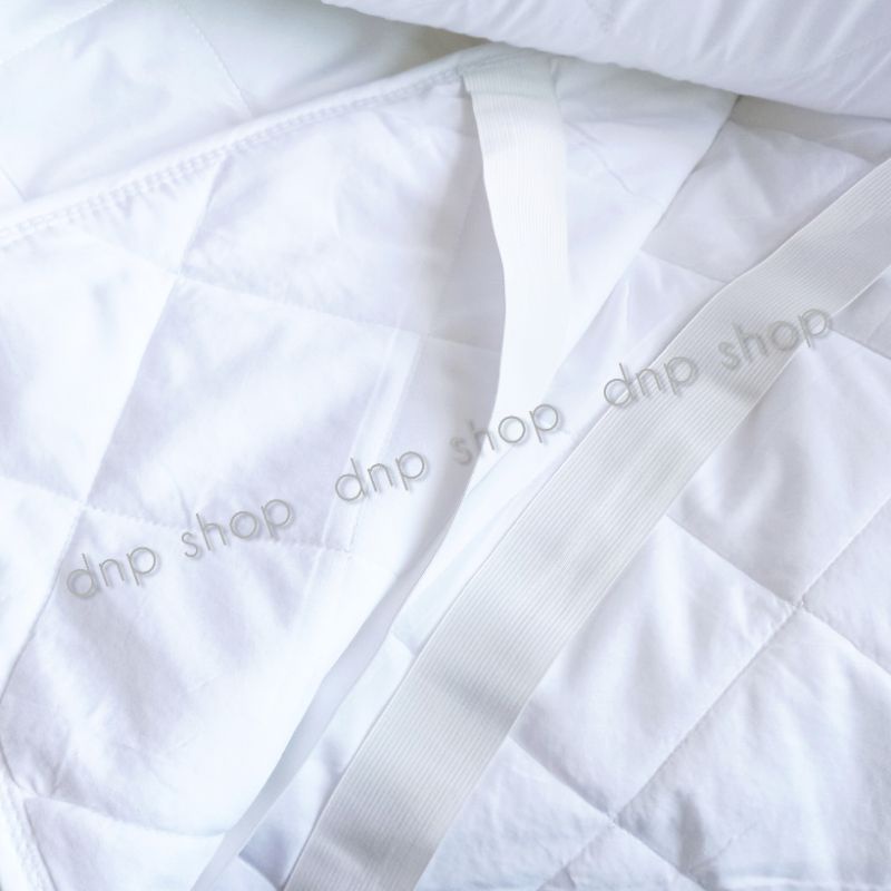 ผ้ารองกันเปื้อนที่นอน-ผ้ารองกันเปื้อนโรงแรม-สีขาว-ขนาด-5-ฟุต-150x200-ซม-รัดมุมด้วย-elastic-4-ด้าน