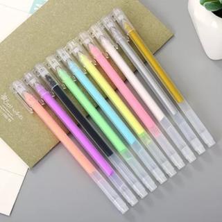 ปากกาสีพาสเทล-ขนาดใหญ่-หลายสี-ปากกากราฟฟิตี-ปากกาสีตกแต่ง-ปากกาไฮไลท์-ปากกาหลายสี-อุปกรณ์วาดภาพ-ปากกาเรียก