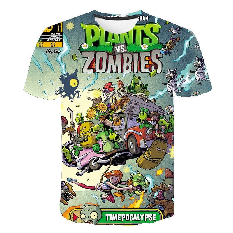 cloocl-ใหม่-เสื้อยืดแฟชั่น-พิมพ์ลาย-plants-vs-zombies-game-3d-สําหรับเด็กผู้ชาย-เด็กผู้หญิง