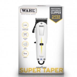 (⭐แท้💯) ปัตตาเลี่ยน ไร้สาย WAHL CORDLESS SUPER TAPER V5500 ProLithium แบตเตอเลี่ยน แบตเตอร์เลี่ยน แบตตาเลี่ยน ตัดผม