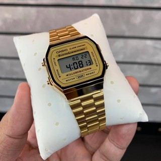 🎁CASIO STANDARD A168WG-9 ของแท้ 100% พร้อมส่ง ประกัน1ปี