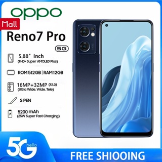 ภาพหน้าปกสินค้าโทรศัพท์มือถือ OPPO Reno7 Pro ของแท้100% โทรศัพท์ ราคาถูกโทรศัพท์มือถือ Android สมาร์ทโฟนจอใหญ่ มือถือ COD ที่เกี่ยวข้อง