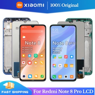 6.53&amp;quot; ของแท้ หน้าจอสัมผัส LCD พร้อมกรอบ แบบเปลี่ยน สําหรับ Xiaomi Redmi Note 8 Pro Xiaomi Redmi Note 8