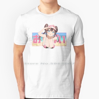 [S-5XL]Oppai T Shirt 100% Cotton Hentai Ecchi Doujinshi Sexy Eyes Heart Shaped Pupils Hearts Hot Glare Stare Eyebro_46