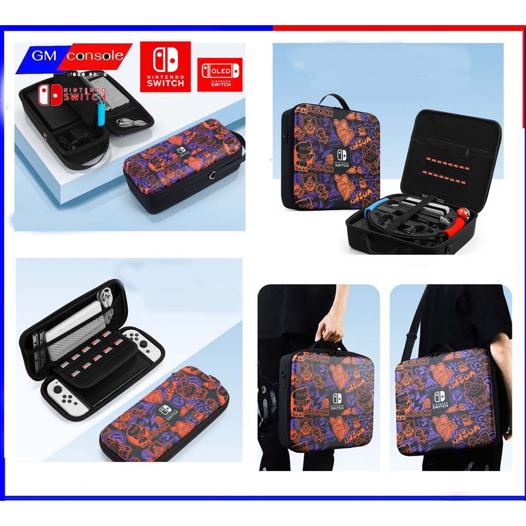 กระเป๋าใสเครื่องและอุปกรณ์Nintendo Switch/oled pokémon scarlet and ...