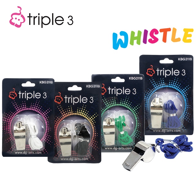 triple3-นกหวีดเหล็ก-whistle-1-ตัว