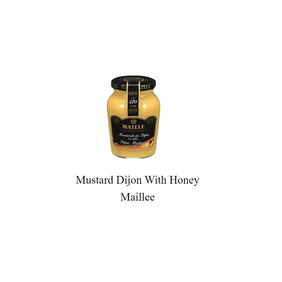Maillee Mustard Dijon With Honey มัสตาร์ดฝรั่งเศส 200g | Shopee Thailand