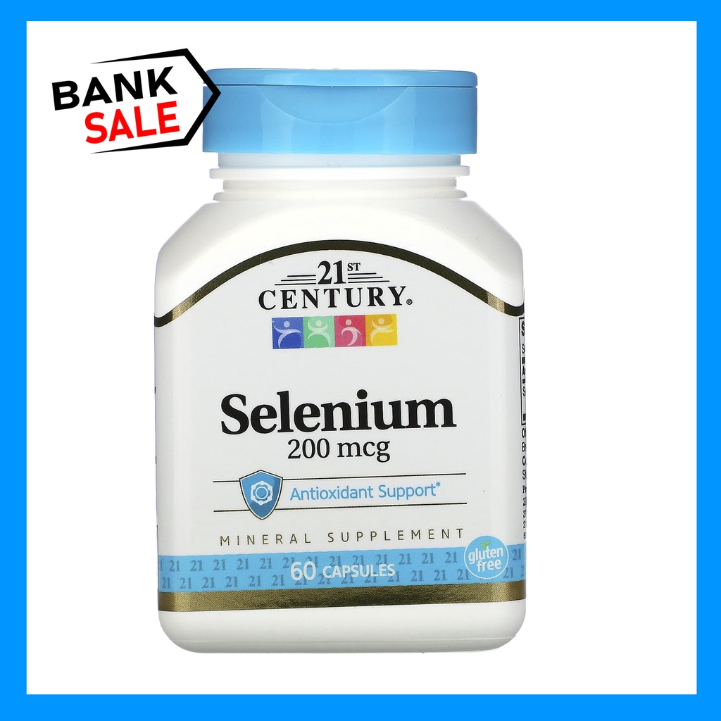 พร้อมส่ง-21st-century-selenium-200-mcg-60-capsules