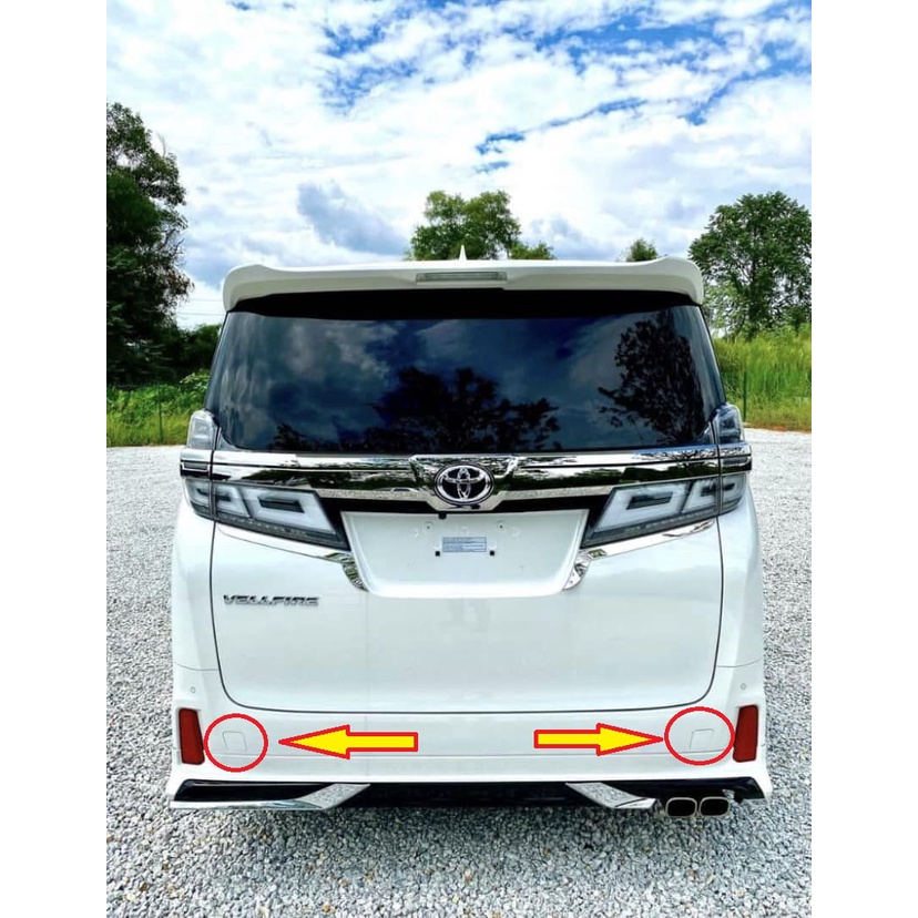 TOYOTA ALPHARD VELLFIRE ZG ZA S, SC AGH30 GGH30 2018 - 2023 REAR BUMPER ...