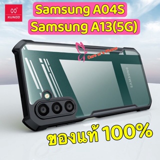 Xundd สำหรับ Samsung Galaxy A04S A13(5G) กรณีถุงลมนิรภัยกันกระแทกเปลือกเลนส์ป้องกัน TPU &amp; PC กลับฝาครอบโปร่งใส