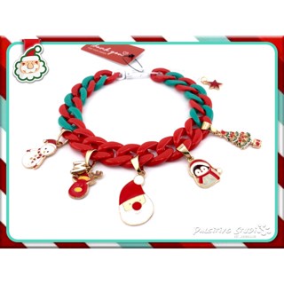 ปลอกคอ • สร้อยคอสุดน่ารักสำหรับน้องหมาและน้องแมว • Christmas Collection • Pet Collars • Large Size