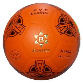 ภาพขนาดย่อของภาพหน้าปกสินค้าลูกฟุตซอล futsalball รุ่น fierce, bowstar (y, o) เบอร์ 3.7 หนังอัด pvc k+n จากร้าน skystarsport บน Shopee ภาพที่ 4