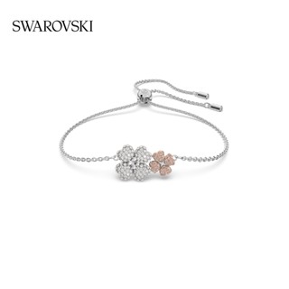 [ของแท้ พร้อมส่ง] Swarovski Swarovski Latisha สร้อยข้อมือ ปรับได้ เครื่องประดับ ของขวัญ สําหรับผู้หญิง