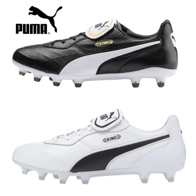 puma-king-top-fg-จัดส่งจากกรุงเทพ-ราคาต่ำสุด-รองเท้าฟุตซอลหุ้มข้อ-รองเท้าฟุดบอล-soccer-shoes