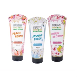 Madelyn body lotion 200 ml. เนื้อบางเบา ไม่เหนียวเหนอะหนะ ซึมง่าย