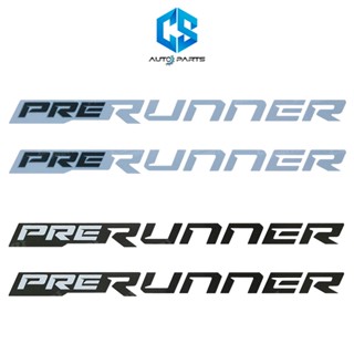 สติ๊กเกอร์ PRERUNNER - TOYOTA REVO 2020 ติดข้างท้ายกระบะ