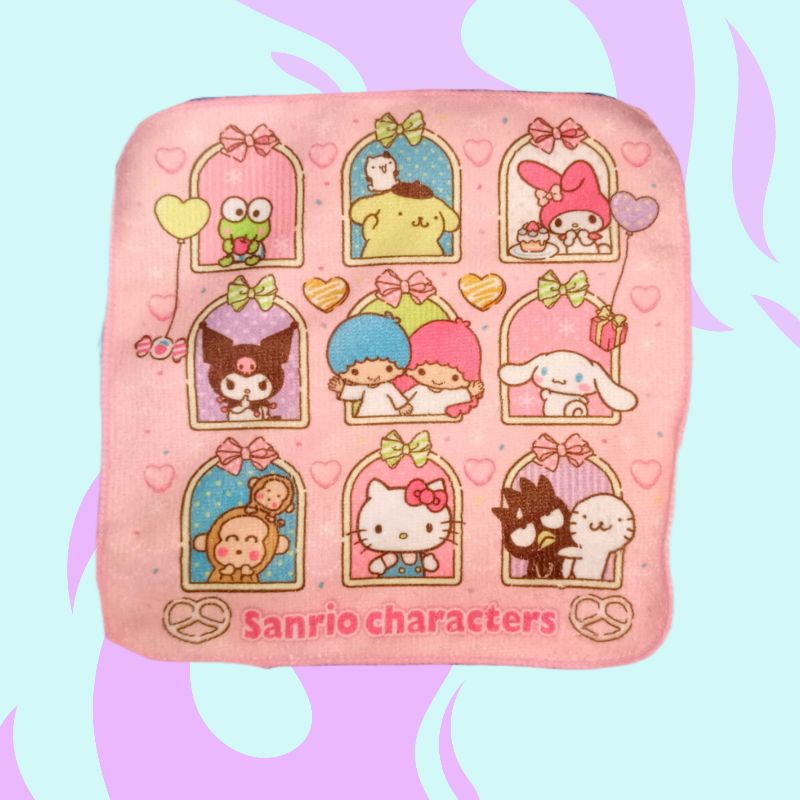 ผ้าเช็ดลาย-sanrio-ลิขสิทธิ์แท้-ราคาถูก-มีจำนวนจำกัด