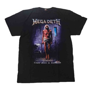 2020 เสื้อวง Megadeth rock T-shirt เสื้อวงร็อค Megadeth เสื้อยืดวงร็อค_19