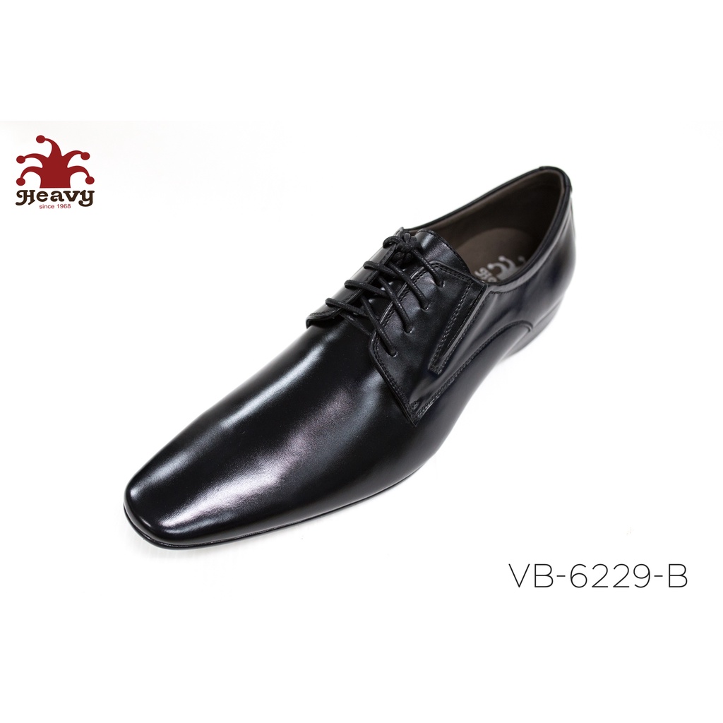 ภาพหน้าปกสินค้าHEAVY SHOESรองเท้าแบบผูกเชือก VB6229 มี 2 สี ดำ และ น้ำตาล