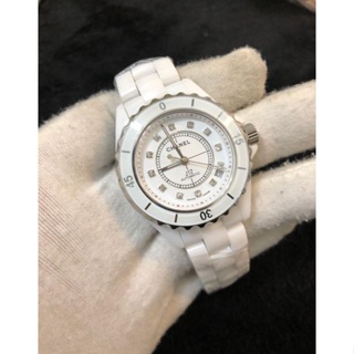 Chanel Chanel J12 ผู้หญิง Watch White Ceramic Watch Spot ยิงจริง