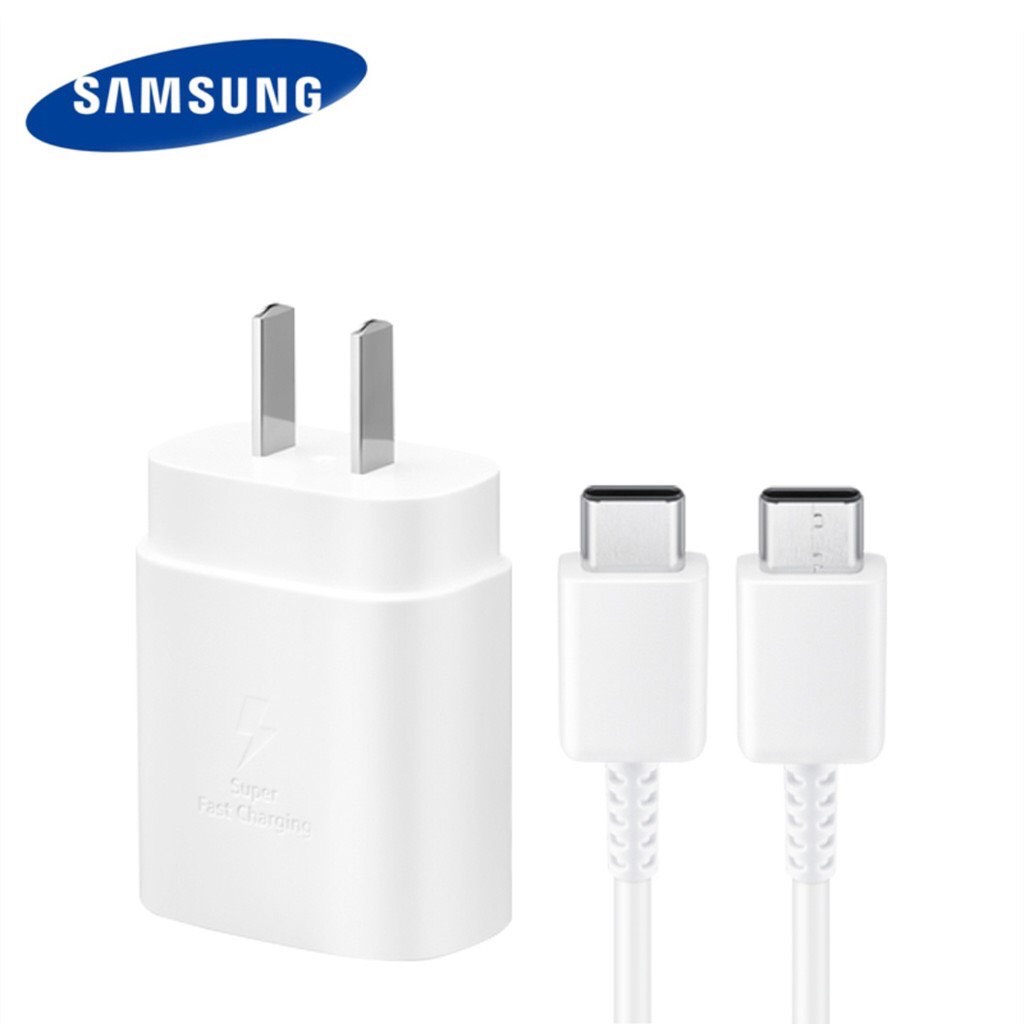 ส่งไว-1-วัน-ชุดชาร์จsamsung-ชุดชาร์จ-25w-usb-type-c-c-to-type-c