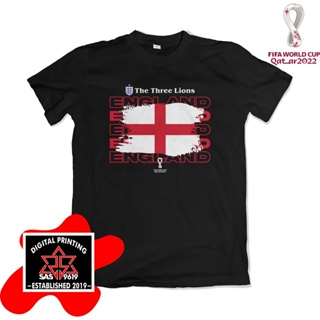 เสื้อยืด พิมพ์ลาย The Three Lion England World Cup 2022 1346