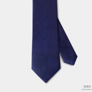 Blue Square Texture 3 Inch Necktie-เนคไทสีน้ำเงินลายตารางสีเหลี่ยม