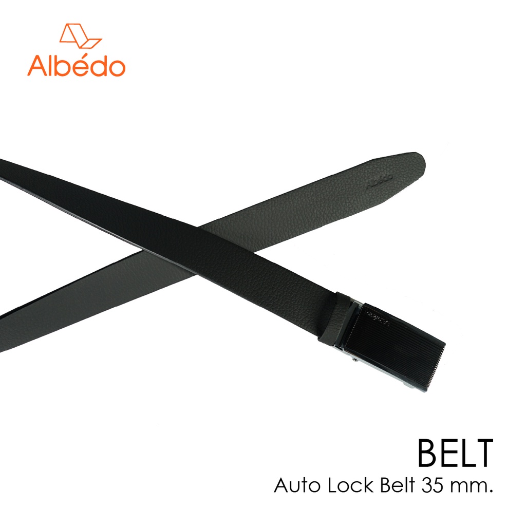 albedo-auto-lock-belt-35-mm-เข็มขัดหัวออโต้ล็อค-เข็มขัดหนังแท้-เข็มขัดทำงาน-เข็มขัดผู้ชาย-เข็มขัด-abmi01999