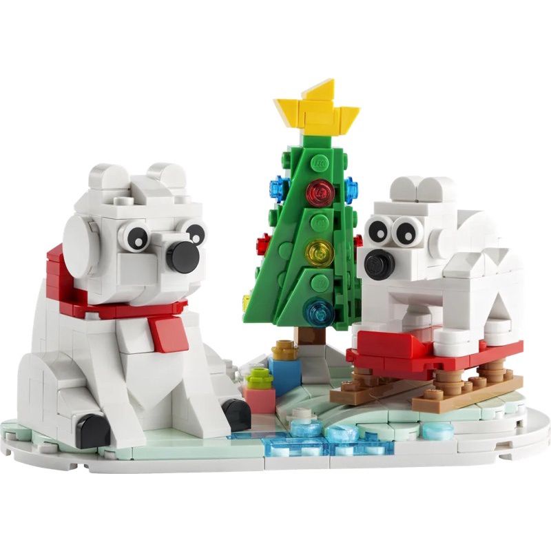 lego-40571-wintertime-polar-bears-เลโก้ใหม่-ของแท้-พร้อมส่ง