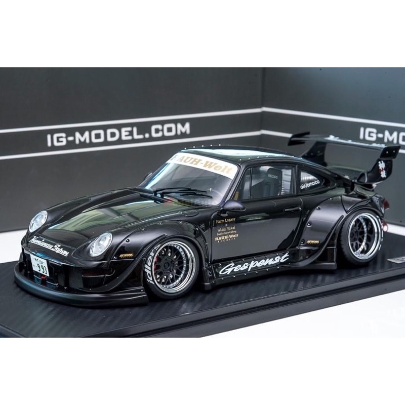 ของแท้💯 ignition RWB 993 1/18 black Metallic | Shopee Thailand