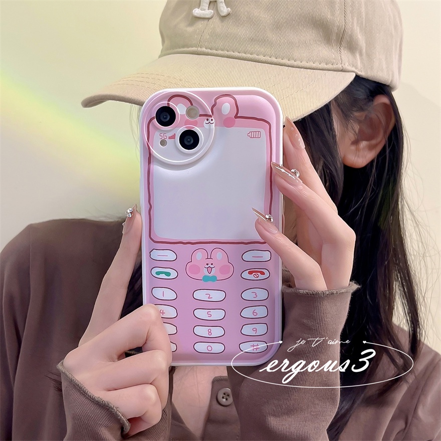 เคสโทรศัพท์มือถือ-แบบนิ่ม-ลายการ์ตูนน่ารัก-ป้องกันเลนส์-สําหรับ-iphone-14-13-12-11-pro-max-se2020-x-xr-xs-max-7-8-plus