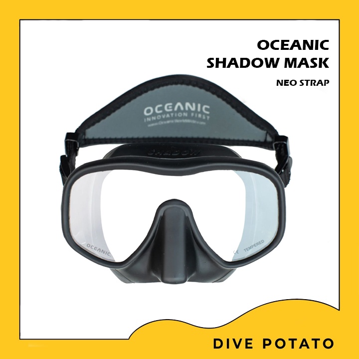 oceanic-shadow-mask-neo-strap-หน้ากากดำน้ำเลนส์เดียวจากแบรนด์-oceanic