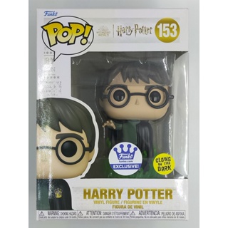 Funko Pop Harry Potter - Harry Potter with Floo Powder [เรืองแสง] #153 (กล่องมีตำหนิ)