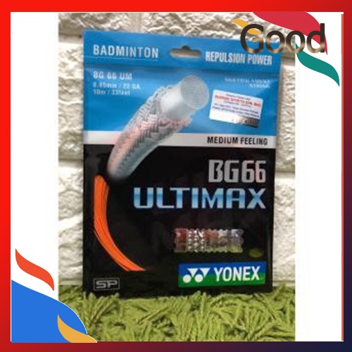 ภาพหน้าปกสินค้าสายแบตมินตัน Yonex Bg 66 Ultimax สายแร็คเก็ตไม้แบดมินตัน ไม้แบดมินตัน สายคล้องข้อมือ แบบยืดหยุ่น 1 ชิ้ จากร้าน daiwa.th บน Shopee