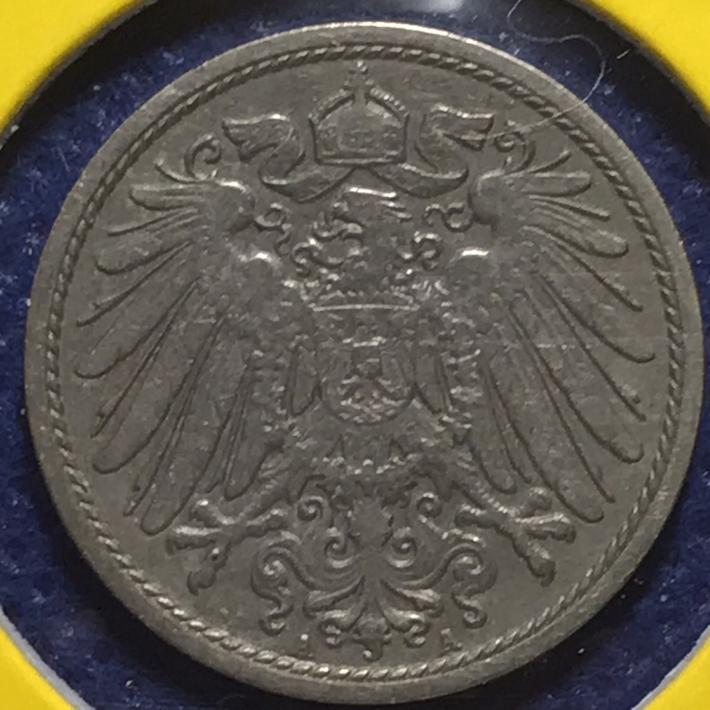 no-61037-ปี1906a-germany-เยอรมัน-10-pfennig-เหรียญสะสม-เหรียญต่างประเทศ-เหรียญเก่า-หายาก-ราคาถูก