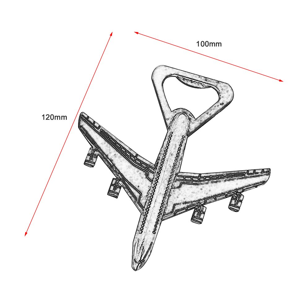 ที่เปิดขวดเบียร์-รูปเครื่องบิน-สไตล์ยุโรป-อเมริกัน-โบราณ-ของขวัญแต่งงาน