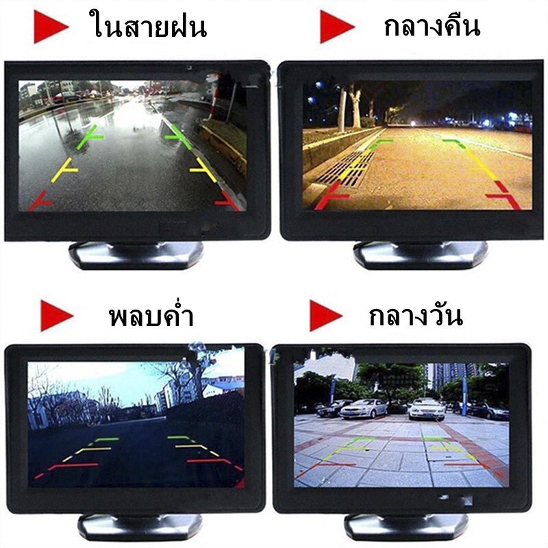 coopo-จอ-lcd-4-3-นิ้ว-จอแสดงผลรถยนต์-4-3-นิ้ว-มุมมองรถหน้าจอ-tft-lcd-แบบพับได้