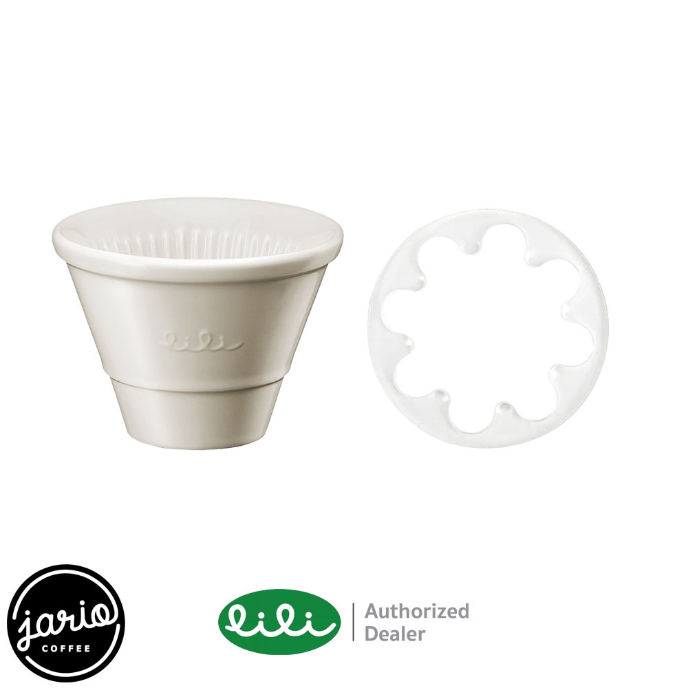 JARIO x LILI ดริปเปอร์เซรามิก Flat Bottom ทรงก้นแบน LILI Ceramic