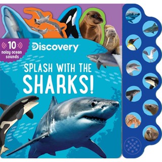 Discovery: Splash with the Sharks! Board book 10-Button Sound Books English