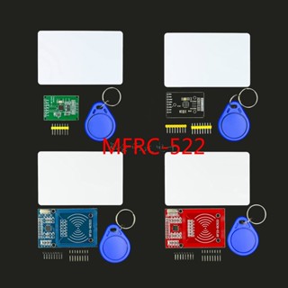 โมดูลการ์ดเหนี่ยวนํา MFRC-522 RC522 RFID RF IC S50 Fudan พวงกุญแจ สําหรับชุดอิเล็กทรอนิกส์ DIY