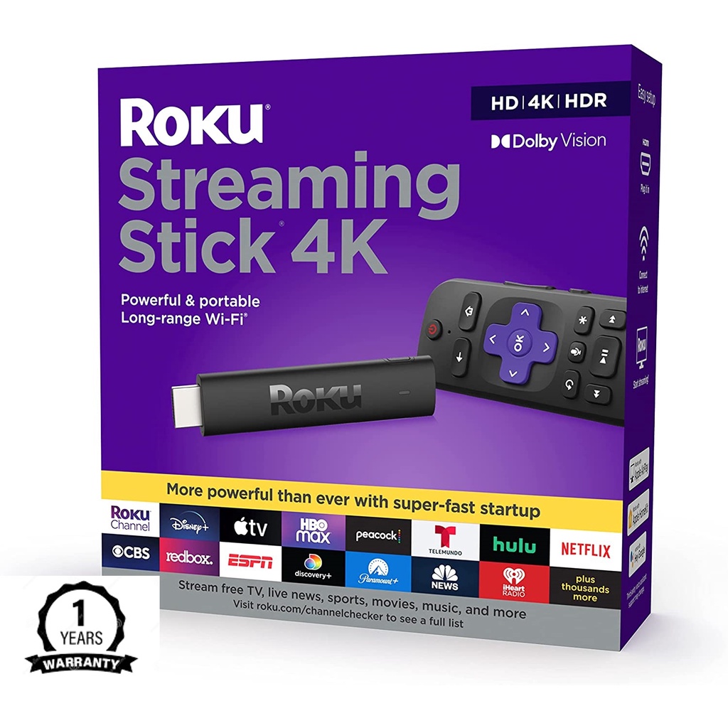 roku-streaming-stick-4k-streaming-device-4k-hdr-dolby-vision-with-roku-voice-remote-and-tv-control-ship-from-bangkok