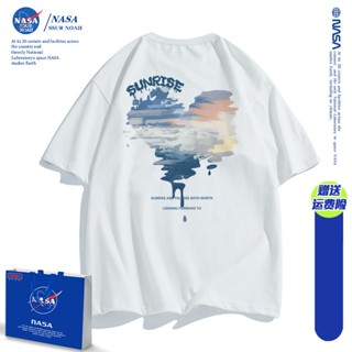 NASA ร่วมเว็บไซต์อย่างเป็นทางการแขนสั้น 2022 ฤดูร้อนปีนี้เสื้อยืดร้อนยอดนิยมคู่หญิงสวมเสื้อผ้าฝ้ายเสื้อยืดวินเทจกเส_30