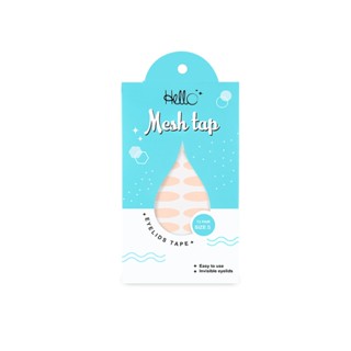 HELLO MESH TAP EYELIDS TAPE เทปติดตาสองชั้นตาข่ายมีกาวในตัว