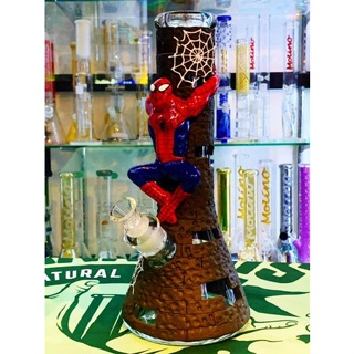 #พร้อมส่งในไทย Spiderman 3D bowl bong 18.8