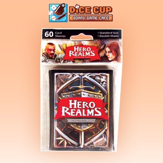 [ของแท้] Hero Realms: Sleeves (60 Sleeves Per Pack) Board Game
