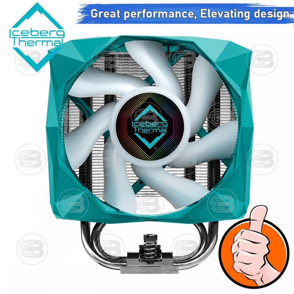 coolblasterthai-iceberg-thermal-icesleet-x6-multi-compatible-tower-cpu-cooler-with-a-rgb-ประกัน-2-ปี