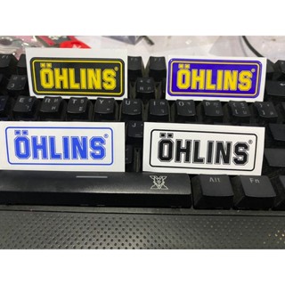 สติกเกอร์ OHLINS แท้ oemราคาต่อขิ้น