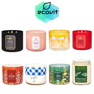 BATH AND BODY WORKS เทียนหอม Bath&Body Works 3-wicks candle ขนาดใหญ่