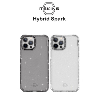 iTskins Hybrid Spark เคสกันกระแทกผ่านมาตราฐานMLTD810Gเกรดพรีเมี่ยม เคสสำหรับ iPhone13/iPhone14Series (ของแท้100%)